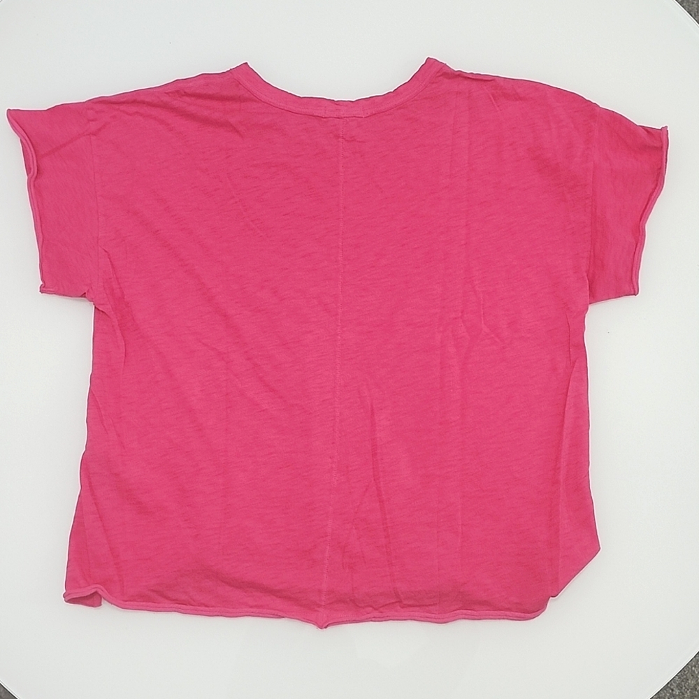 Rag & Bone pink pocket tee - Picture 4 of 6